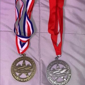 1 gold medal 1 silver! THE AMERICAN GRAND!